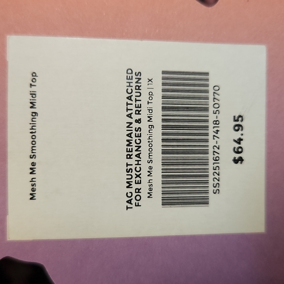 Yitty Mesh Me Smoothing Midi Top - Picture 3 of 3